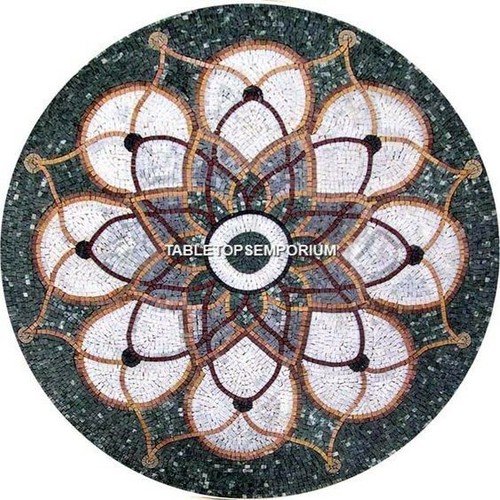 Marble dining table top - 54",