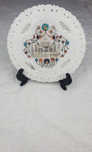 Alabaster inlay carved - inlay,